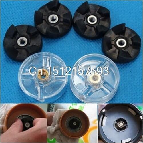 6PCS Replacement - 2 Base Gear + 4 Rubber Gear Spare Parts for Magic Bullet 250W