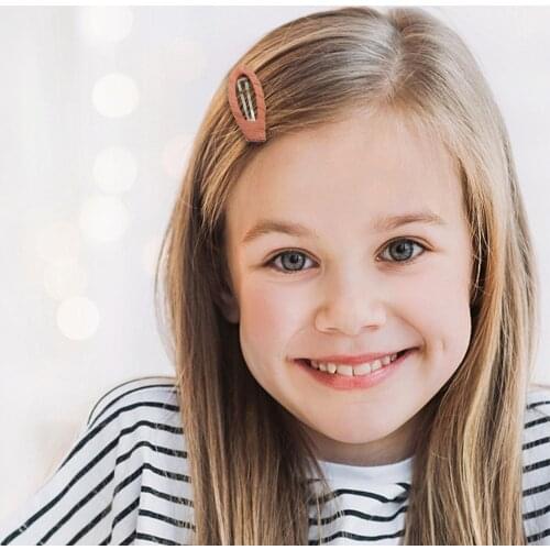 Handmade Women Girls Hair Clips Handmade Assorted Fabric Wrapped Snap Hairpin Woven Barrettes Daily Wear Hair Accessory A40