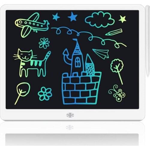 LCD Writing Tablet 15 Inch Drawing Handwriting Pad Message Graphics Board Kids Lock Key One-Click Clear Child Gift