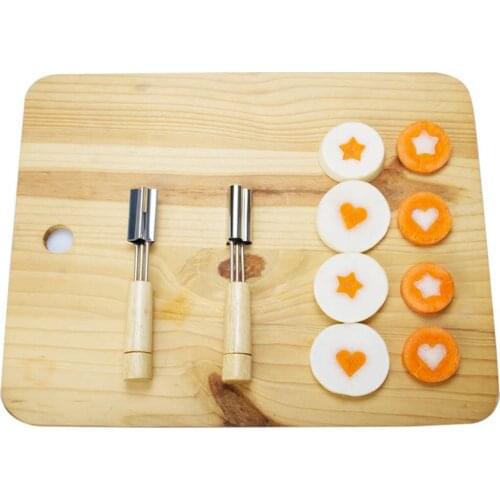 1pcs DIY Home Gadgets Biscuit Mould Fruit Cutter Star/Heart/Flower Hand-Cutting Multi Purpose Baking Tool Kitchenware