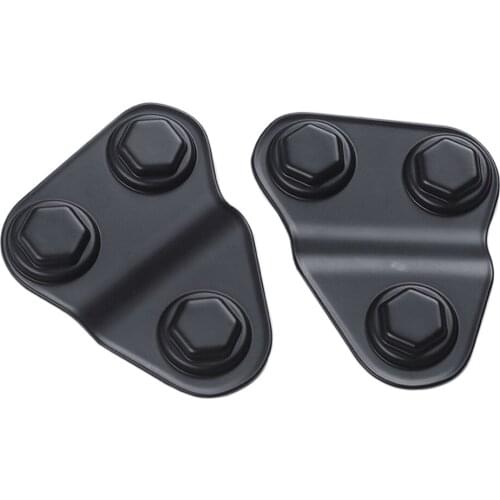 Car Interior Auto Door Lock Screw Protector Cover Cap Trim Universal for Wrangler JL 2018-2020 Accessories