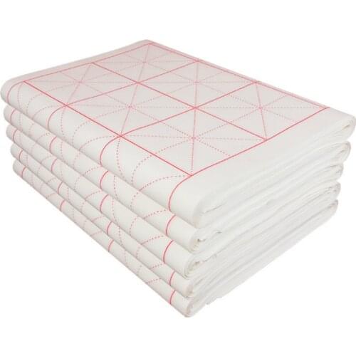 Calligraphy Xuan Paper Papel Arroz Carta Di Riso 100sheets Beginner Chinese Calligraphy Rice Paper with Grids Rijstpapier