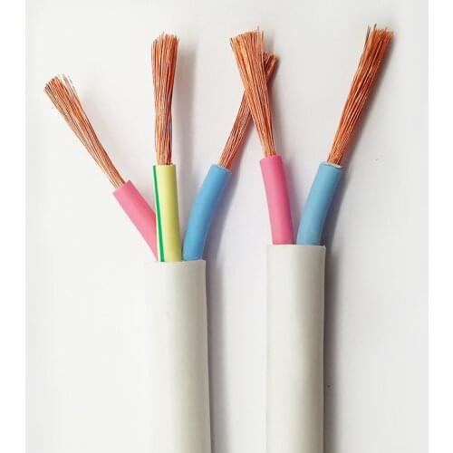 Cheap 4MM2 RVV 2/3/4/5 Cores Pins Copper wires 2/3/4 Cores Pins Copper Wire Conductor Electric RVV Cable