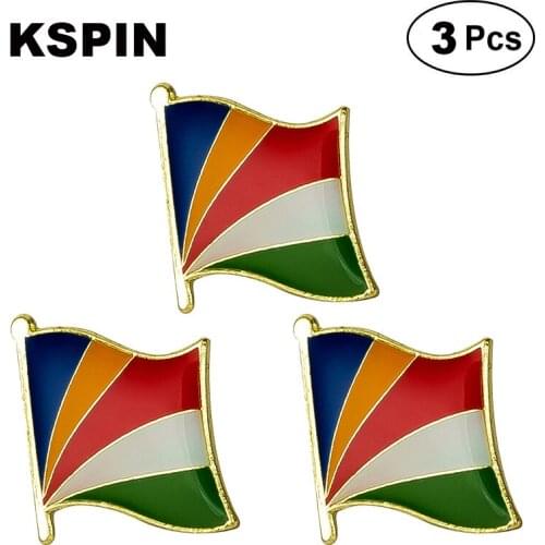 Seychelles Lapel Pin Brooches Pins Flag badge Brooch Badges