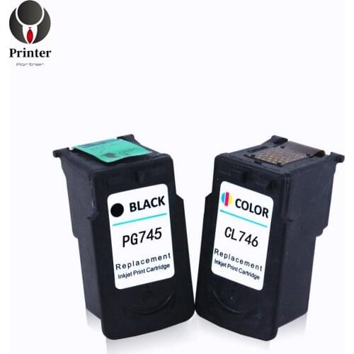 Printer Partner cartridge pg 745 cl 746 compatible for canon MG2400 MG2470 MG2570 MG2500 MG2580 MG2970 IP2870 MX497 MG3077