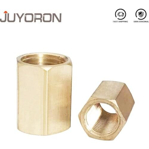 Brass Pipe Hose Fitting Quick Connector Coupling Female Thread 1/8" 1/4" 3/8" 1/2" 3/4" BSP for Water Fuel Gas Copper Connector