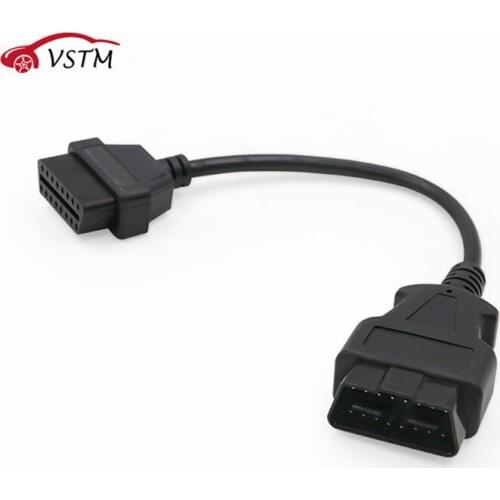 2018 HOT selling 16 Pin Male To 16 Pin Female OBD2/OBDII Extension cable OBD2 Connector OBD diagnostic tool ELM327 with best