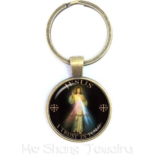 Fashion Je Suis une MaiTresse Quote Keychain Round Photo Keyring Merci Heart Key ring Handmade Gifts Girl Glass Jewelry