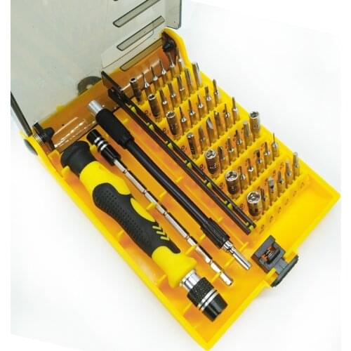 45 In 1 Screwdriver Set Magnetic Screwdriver Set Precision Screw Driver Tools With Tweezer Hand tools Set Free Shipping