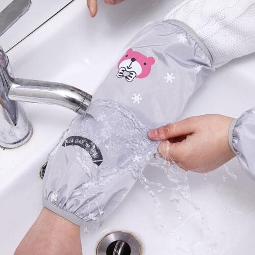 Oversleeve Waterproof Oilproof Home Kitchen Cleaning Accessories Waterproof Sleeves Adult Arm Sleeves sleeve cover for cooking b