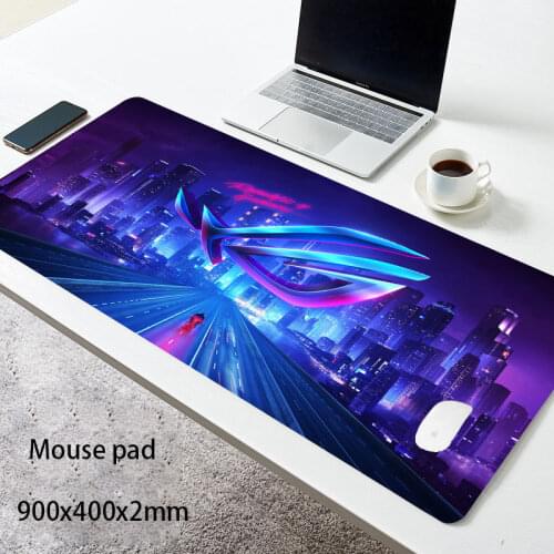 Non-Skid Rubber Large Mousepad ASUS Republic Of Gamers Gaming Mouse Pad Laptop Notebook Mat keyboard mouse pad fashion desk mat