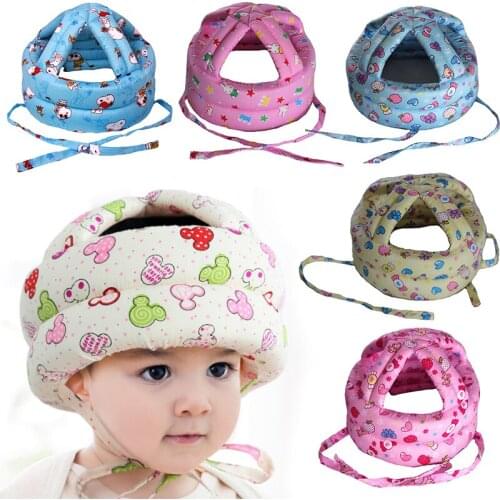 New Baby Protective Helmet For Kids Safety Helmet Babies Walking Running Anti Collision Cap Children Infant Protection Hats