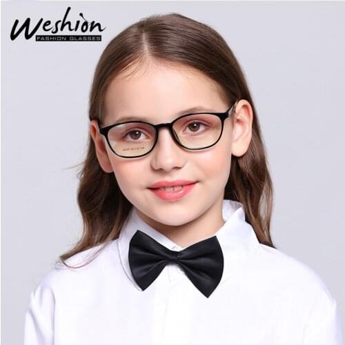 Youth Boy Girls Blue Light Glasses Kids Teens TR90 Frame Anti Reflective Optical Junior High School Computer Eyeglasse 8 to18 UV
