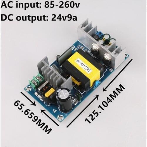 9A DC 24V Switching Power Supply Board Stable High Power AC DC Power Module Transformer
