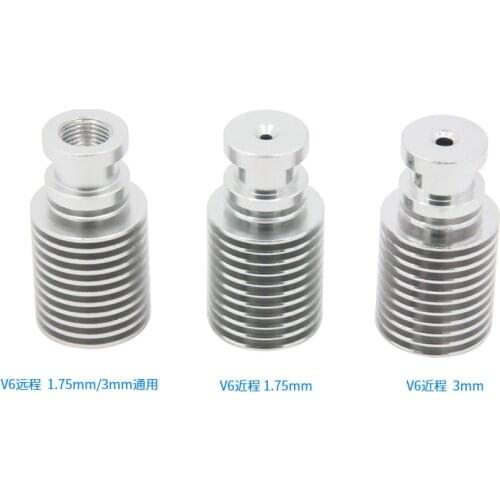 Heatsink Direct Filament Bowden For e3d V6 J-head Wade Extruder 1.75/3.0mm 3D Printers Parts Accessories Short Long Distance