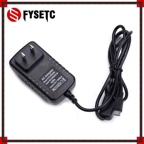 Raspberry Pi 3 B+ Power Supply 5V 3A Switch Button US Micro USB Power Charger Adapter Plug for Raspberry Pi 3 Model B