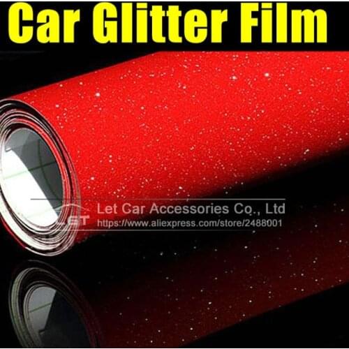 Car Styling 152cm x 10cm car Glitter Diamond Vinyl Films Wrap For Car Body Car Sticker Auto decoration motorcycle decal
