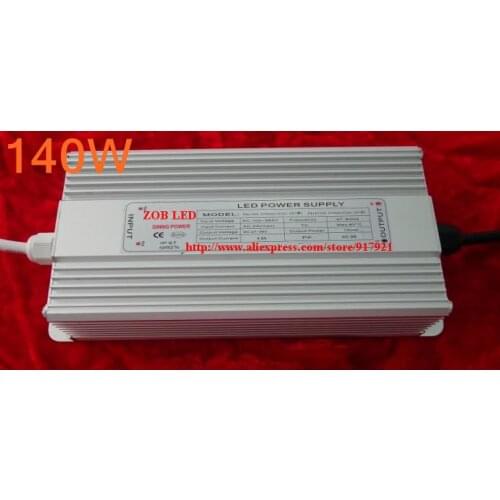 140w led driver, DC54V,3.0A,high power led driver for flood light / street light,IP65,constant current drive power supply
