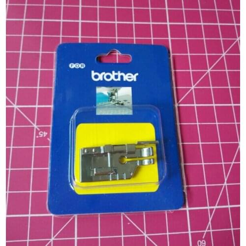 Brother Domestic Sewing Machine Parts Presser Foot 1/4" Quilting Foot With Guide Groove #XC7416-252 For Brother Machine