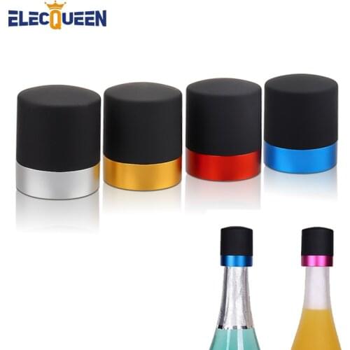 4pcs/lot Ultra Premium Wine Stopper Durable Clean and Lightweight Best Wine Gifts Accessories For Champagne And Red Wine
