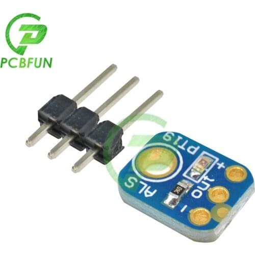 ALS-PT19 Analog Light Sensor Module High Dynamic Range Light Sensor Breakout Board For Arduino 2.5V-5.5V Light UV Sensor Module