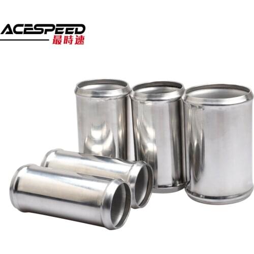 Air Intake Aluminum Tube 51/57/63/70/76mm for Connecting Cold Air Intake Hose DIY Tube for Engine Air Flow Tuning