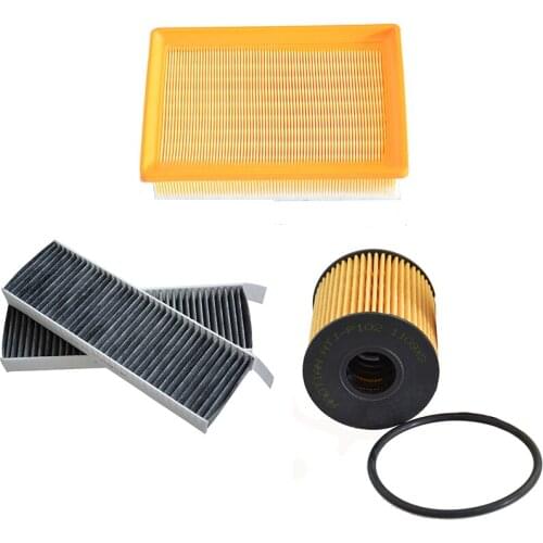 Car Engine Air Filter Cabin Filter Oil Filter For Peugeot 3008 2.0l 2012 2013 2014 2015 9803867580 8103410sl010 1109x3