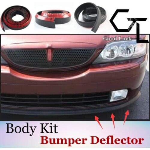 Bumper & Spoilers Lip Deflector Lips For Lincoln Front Skirt / BROTHER AUTO EXPRESS / Strip / Anti-Scratch Anti-Scratch