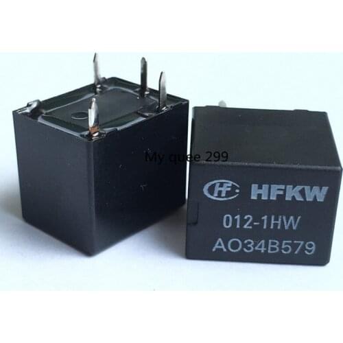 Free shipping lot (10 pieces/lot) HONGFA HF HFKW-012-1HW 12VDC 5PINS 20A Automotive Relay original New
