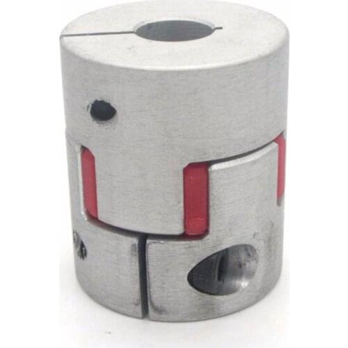 D40L66 Plum Shaft Coupler Flexible Jaw Spider Coupling Bore 8/9/9.525/10/11/12/12.7/14/15/16/17/18/19/20/22mm Coupler