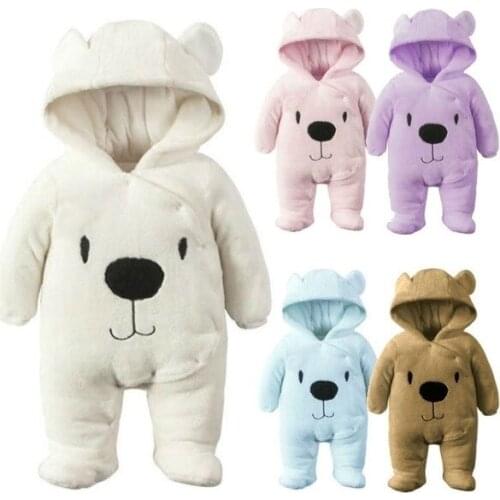 Baby Winter Clothes Newborn Baby Girls Overall Autumn Baby Romper For Baby Boys Jumpsuit Christmas Costume Infant Clothing