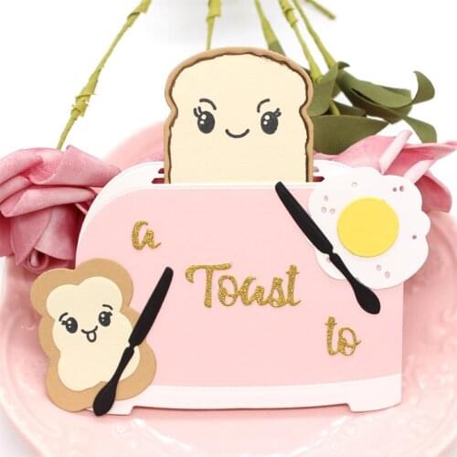 Bread Machine Metal Cutting Dies Stencils for DIY Scrapbooking Decorative Embossing Paper Card Making Craft