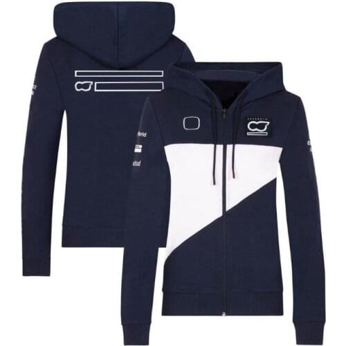 F1 team 2021 jacket, f1 racing hoodie, zipper sweater, the same style is customized