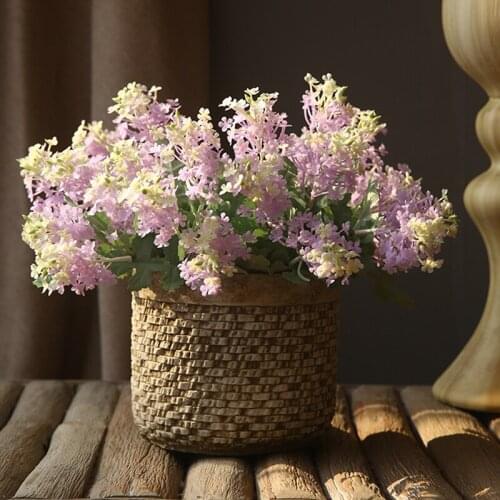 Soft Plastic Cherry Blossom Artificial Flower Silk Flower for Nordic Home Garden Decoration Fake Flower Flores Artificiales