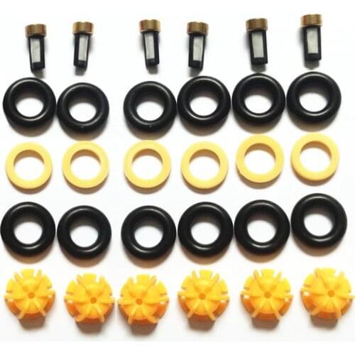 6sets Fuel Injector Repair Kit 0280150778 For BMW M60 V8 1992-1996 pintle valve injection 13641466396 AY-RK005new
