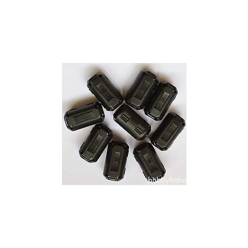 New 30pcs 9mm Black TDK Clip-on RFI EMI Filter Snap Around Ferrite