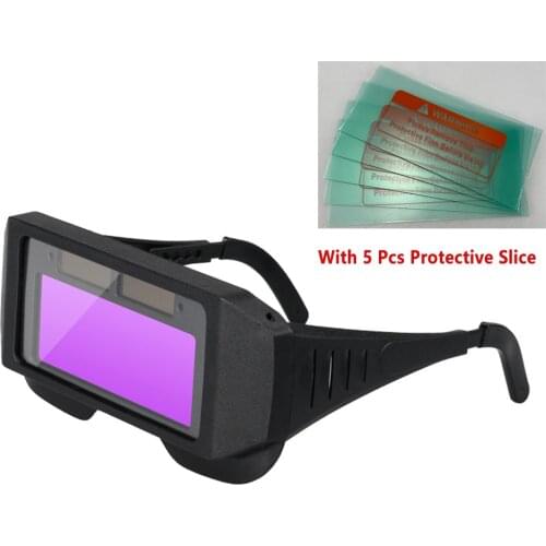 Automatic Dimming Goggles Welding Strong Toughness Argon Arc Electric Portable Glasses for Welder Eyes Protection