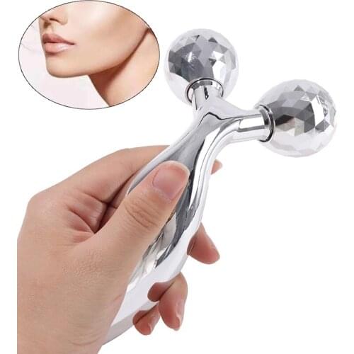 3D Face Lift Roller Massager Face Skin Care Tools Y Shape Rolle Instrument Beauty Tool for Face Lifting Wrinkle Remove