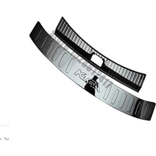 Car styling For Ford Escape Kuga 2017-2020 5 doors Stainless Steel Rear Bumper Protector Sill Trunk Tread Plate Trim