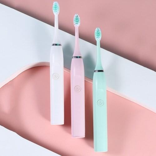 Sonic Electric Toothbrush Smart Tooth Brush Ultrasonic Vibration Toothbrush Adult Waterproof Whitening Clean Toothbrush#p4