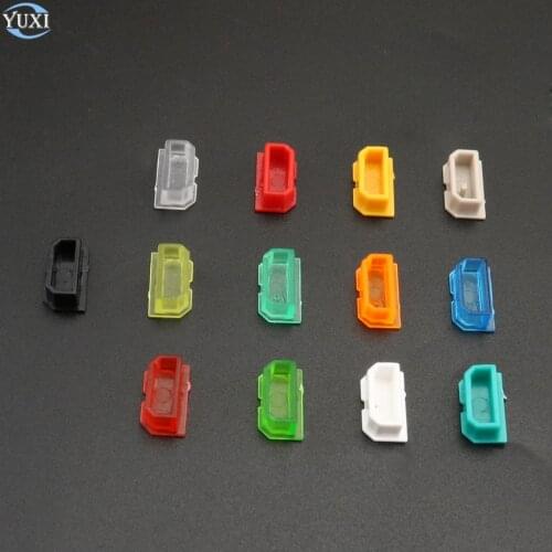 YuXi 2pcs/lot Plastic Dust Plug Button Dust Cover Replacement Part For Gameboy Console For GB Shell