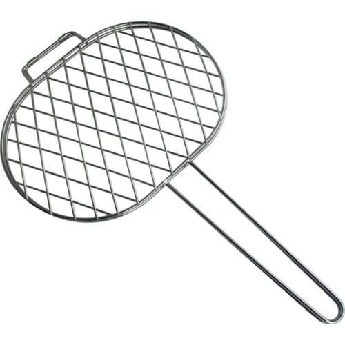 BBQ Fish Clamps Super Solid Hollow Stainless Steel Commercial Grill Fish Grilled Fish Rack Grilled Fish Trumpet