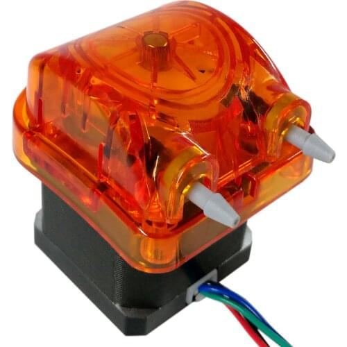 1ml/min, 3 Rollers, Honlite 24V Stepping Peristaltic Pump with Exchangeable Pump Head and PharMed BPT Peristaltic Tube