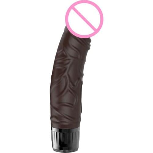 New 1pc Realistic Dildo Massager G Spot Vibrator Stimulator Adult Sex Toy