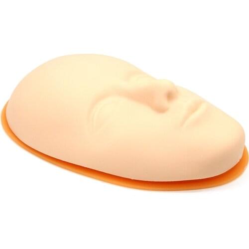 10PCS/Lot Fake Skin for Eyelash Practice Silicone Practice Skin with Mode for Microblading Tattoo