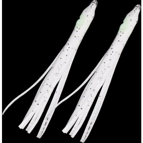 10pcs LUSHAZERFishing lure 6.3cm Soft bait Silicone Artificial lures Wobblers TPR Squid Wobblers Fishing Tackle Bass