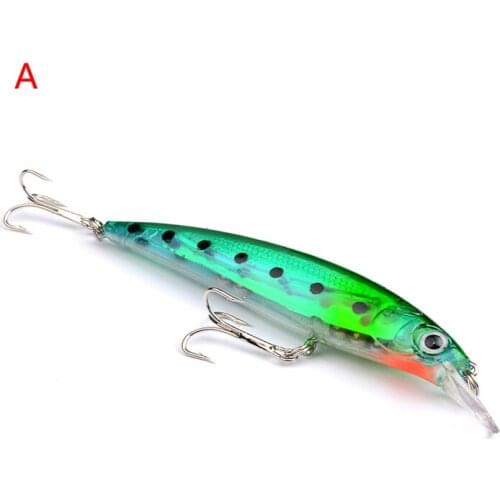 11cm 13.4g Fishing Eyes bait Lure Minnow Hard Bait with 2 Fishing Hooks Fishing Tackle Lure new high qualityve
