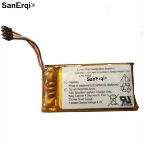 Battery 533-000071 AHB521630 for Logi tech Ultrathin Touch H600 T630 Battery