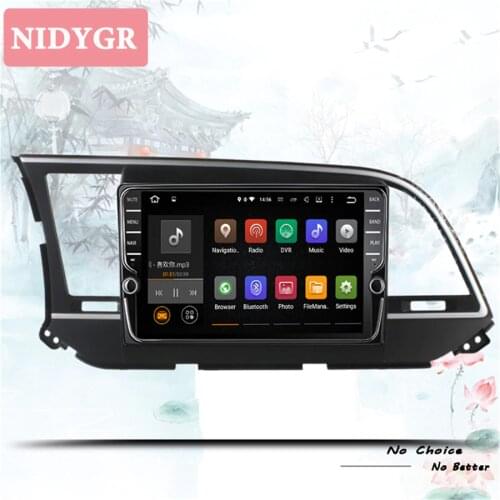 Android 10.0 car dvd for HYUNDAI Elantra Avante 2016 2017 2018 2019 with car radio gps navigation gps player Multimedia Stereo