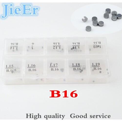 B14.B16 （ Custom size）Common Rail Injector Adjusting Washers Shims Gasket Repair Kits (Quantity 50 Pieces/Lot)